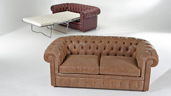 Divani Chester: Divano Chester classic a letto